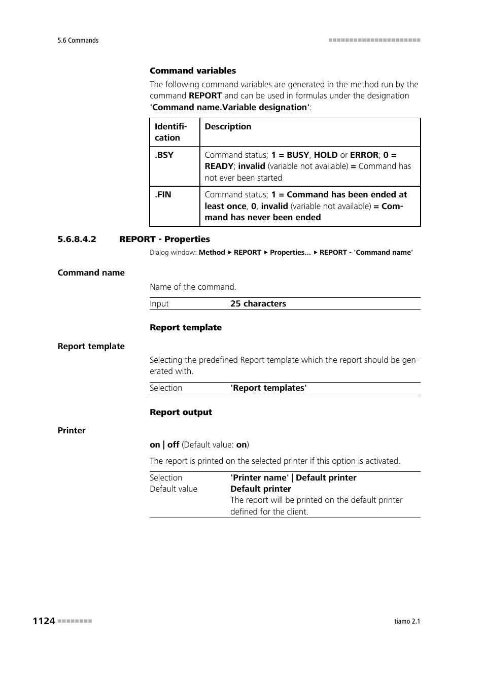 2 report - properties | Metrohm tiamo 2.1 Manual User Manual | Page 1138 / 1532