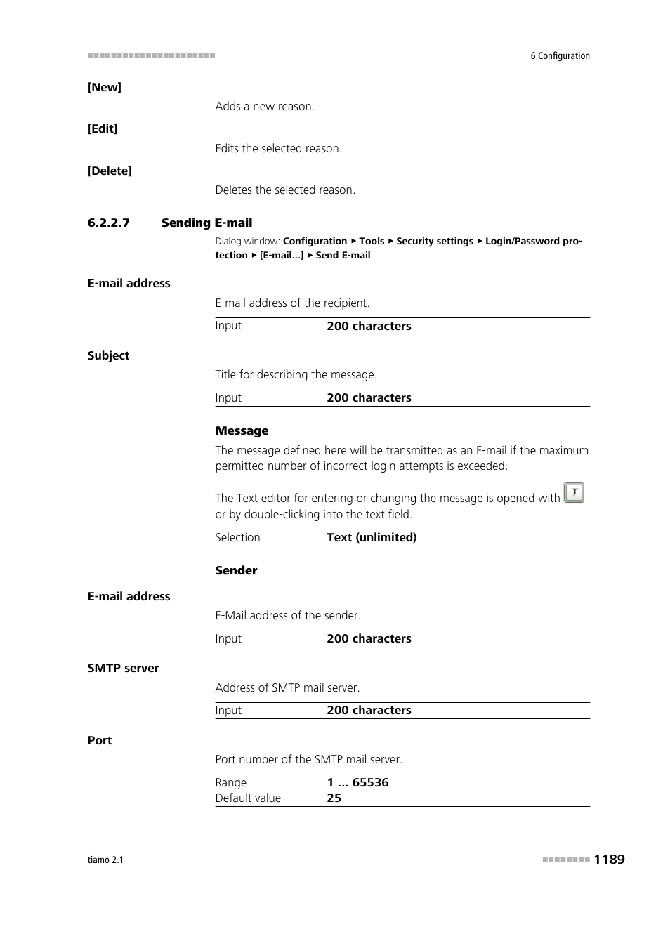 7 sending e-mail | Metrohm tiamo 2.1 Manual User Manual | Page 1203 / 1532