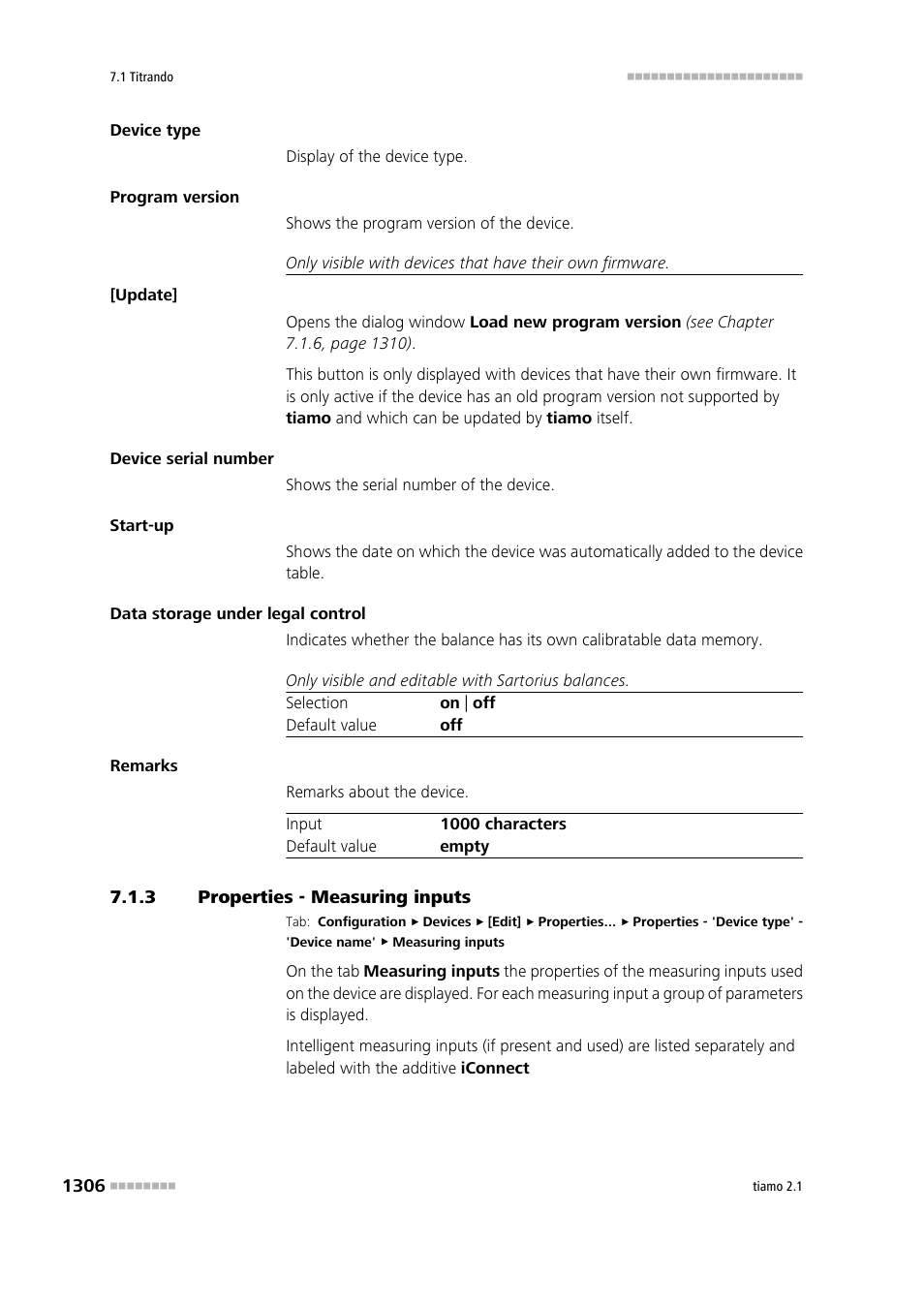 3 properties - measuring inputs, Properties - measuring inputs 6, Properties - measuring inputs 7 | Properties - measuring inputs 3 | Metrohm tiamo 2.1 Manual User Manual | Page 1320 / 1532