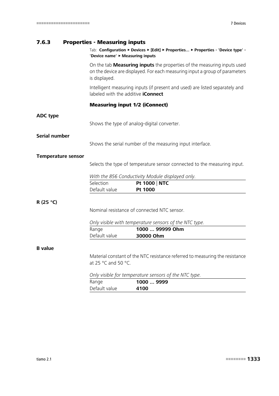 3 properties - measuring inputs | Metrohm tiamo 2.1 Manual User Manual | Page 1347 / 1532