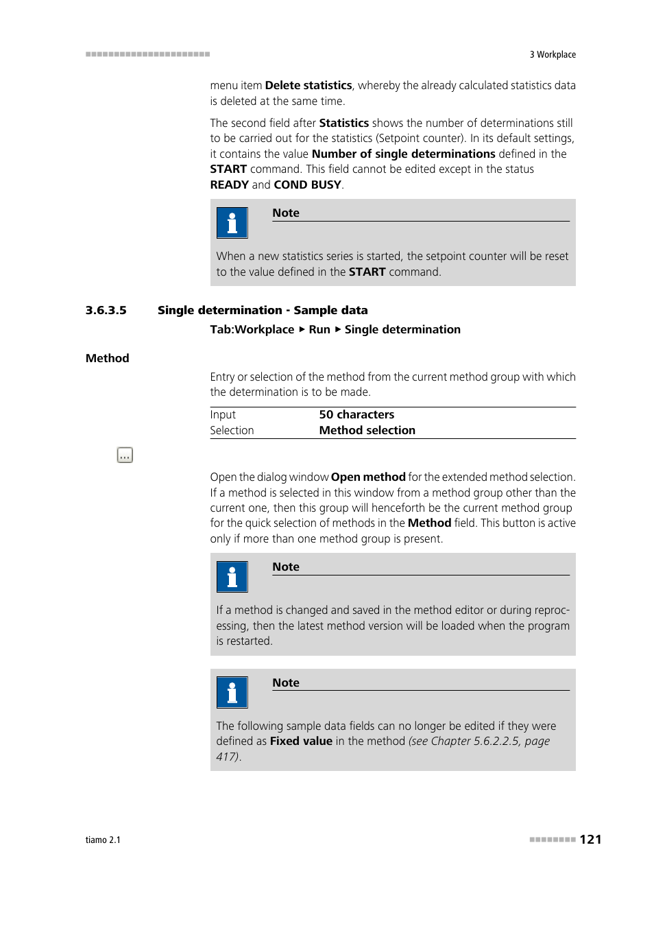 5 single determination - sample data, Enter sample data, Single determination - sample data | Metrohm tiamo 2.1 Manual User Manual | Page 135 / 1532