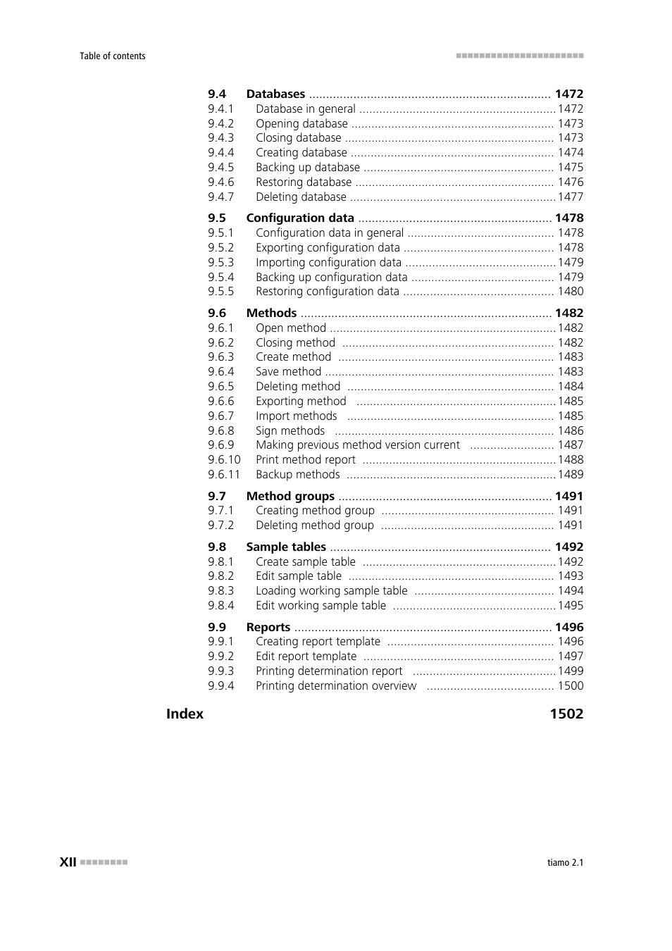 Metrohm tiamo 2.1 Manual User Manual | Page 14 / 1532