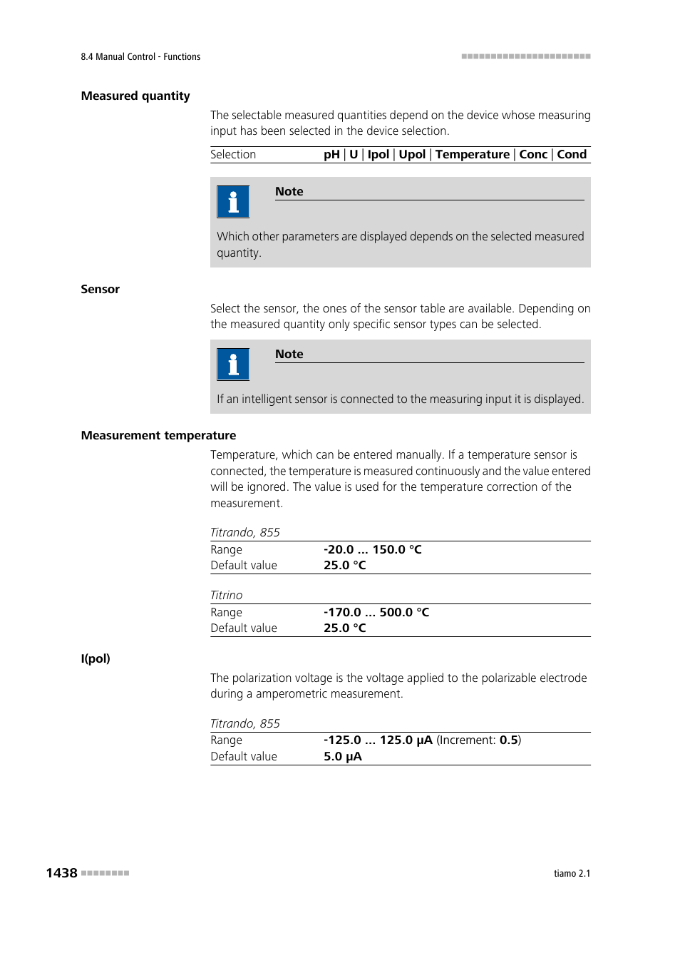 Metrohm tiamo 2.1 Manual User Manual | Page 1452 / 1532