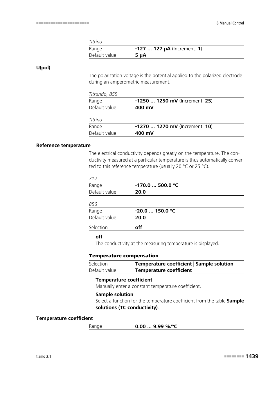 Metrohm tiamo 2.1 Manual User Manual | Page 1453 / 1532