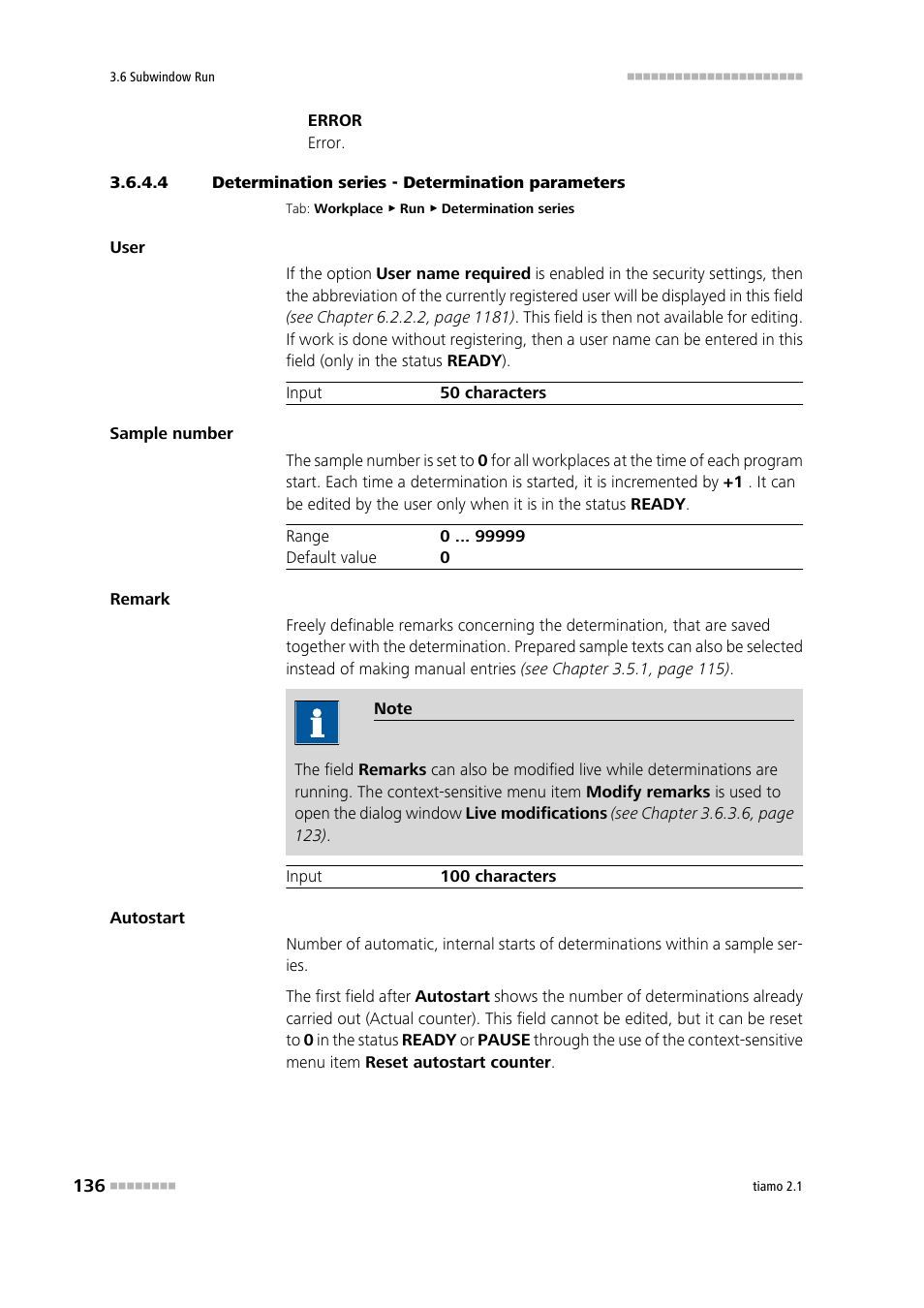 4 determination series - determination parameters | Metrohm tiamo 2.1 Manual User Manual | Page 150 / 1532