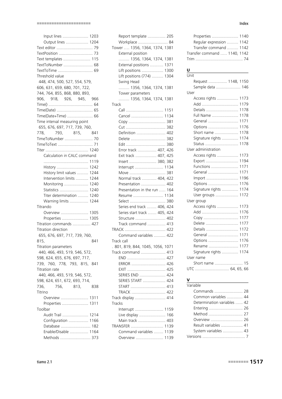 Metrohm tiamo 2.1 Manual User Manual | Page 1531 / 1532