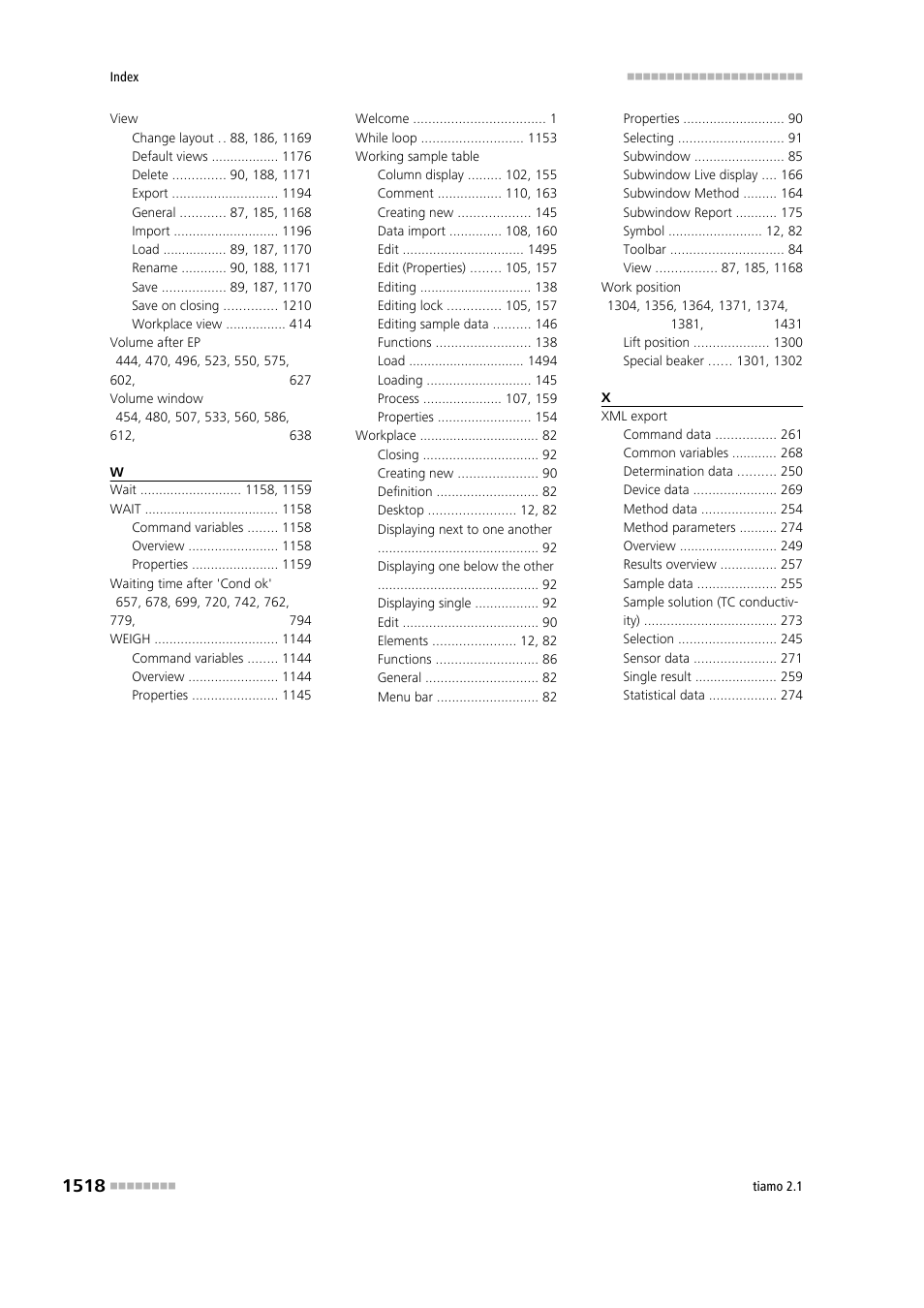 Metrohm tiamo 2.1 Manual User Manual | Page 1532 / 1532