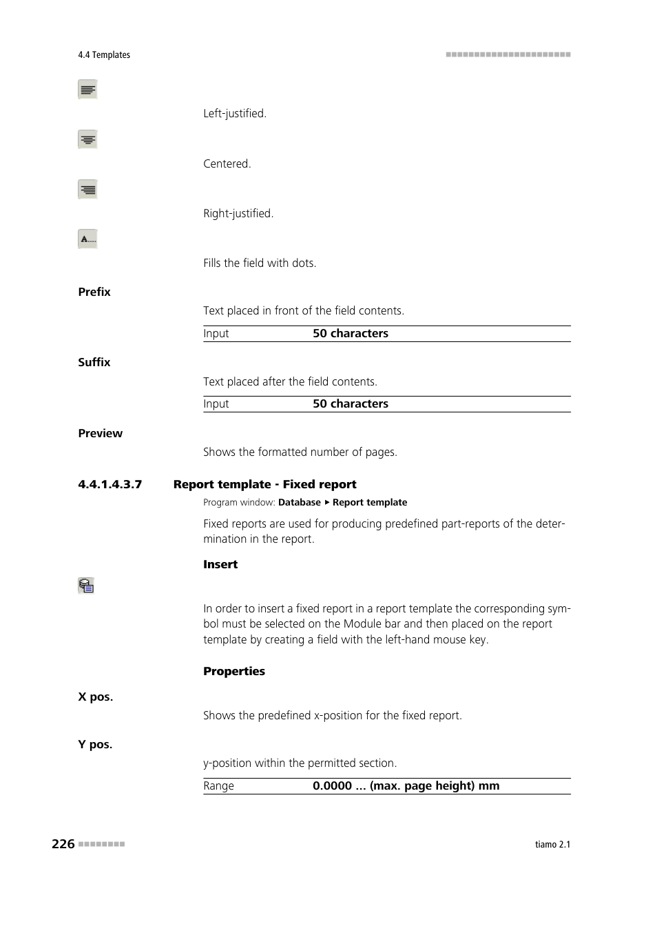 7 report template - fixed report, Fixed report | Metrohm tiamo 2.1 Manual User Manual | Page 240 / 1532