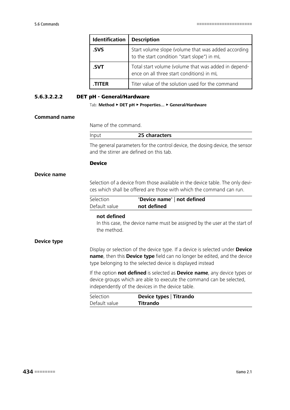 2 det ph - general/hardware, General/hardware | Metrohm tiamo 2.1 Manual User Manual | Page 448 / 1532