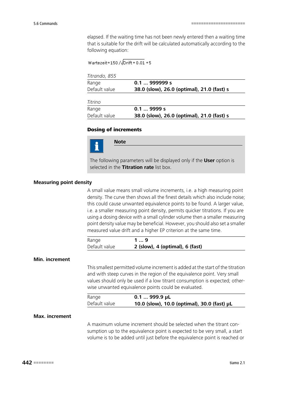 Metrohm tiamo 2.1 Manual User Manual | Page 456 / 1532