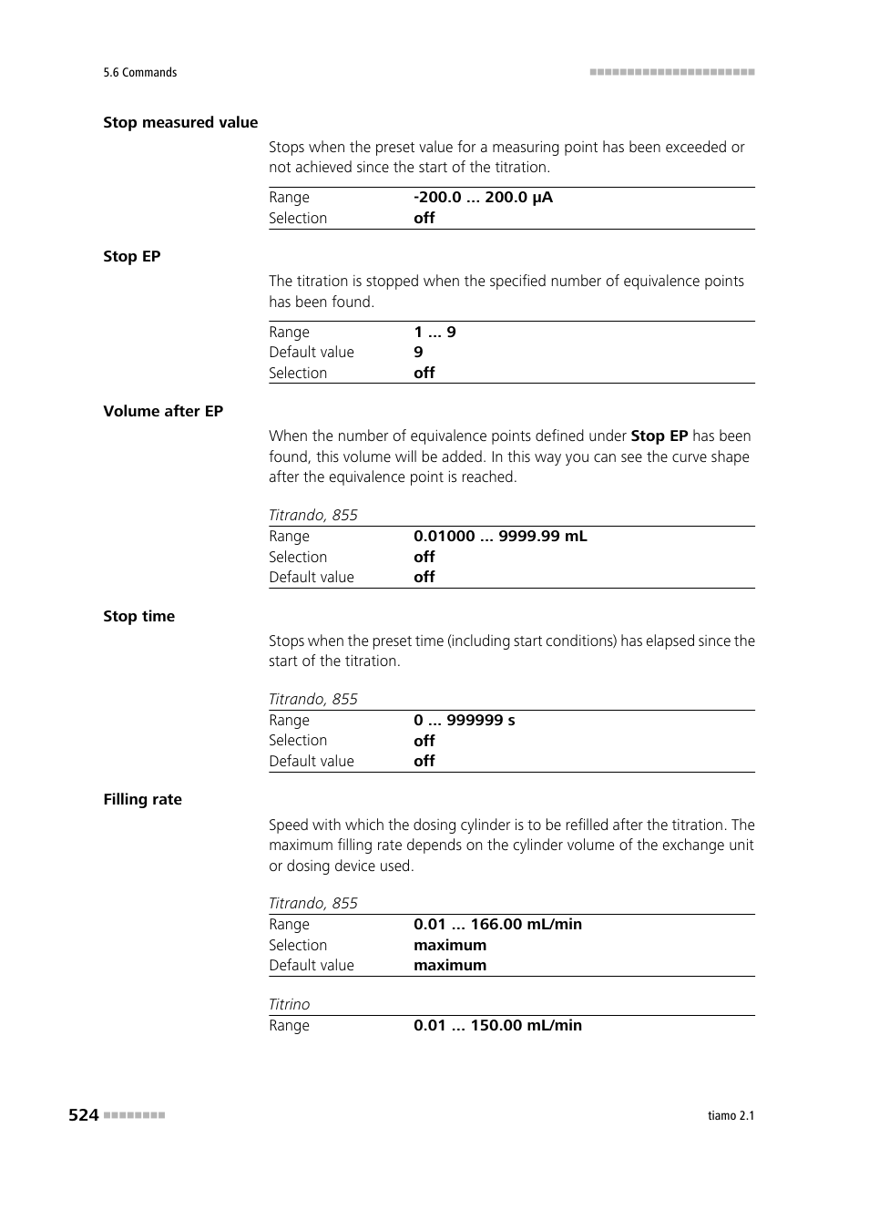 Metrohm tiamo 2.1 Manual User Manual | Page 538 / 1532