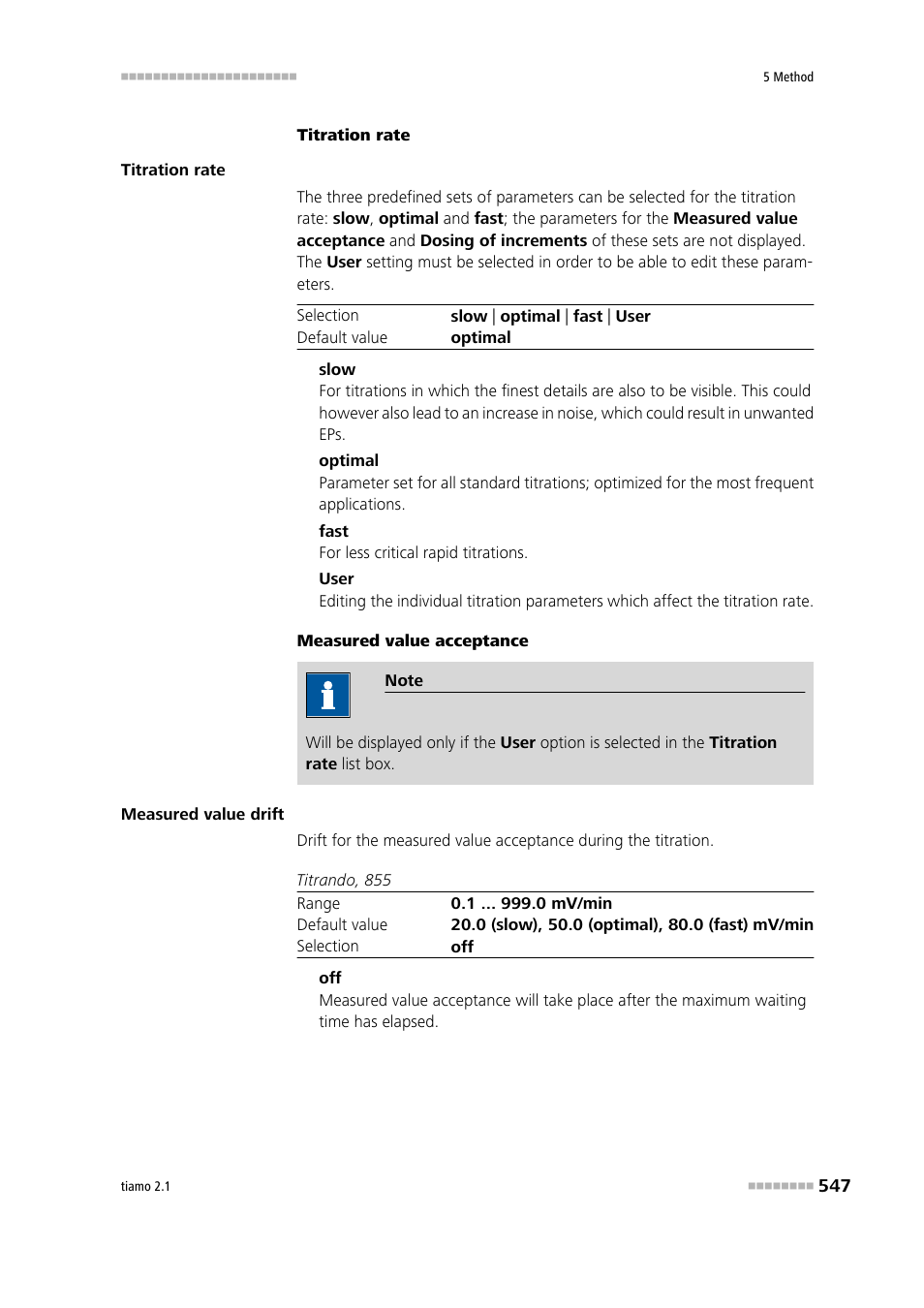 Metrohm tiamo 2.1 Manual User Manual | Page 561 / 1532