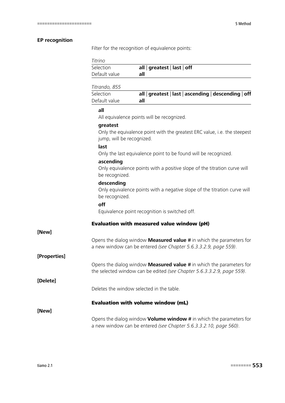 Metrohm tiamo 2.1 Manual User Manual | Page 567 / 1532