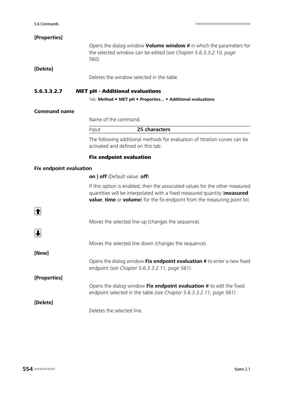 7 met ph - additional evaluations, Additional evaluations | Metrohm tiamo 2.1 Manual User Manual | Page 568 / 1532