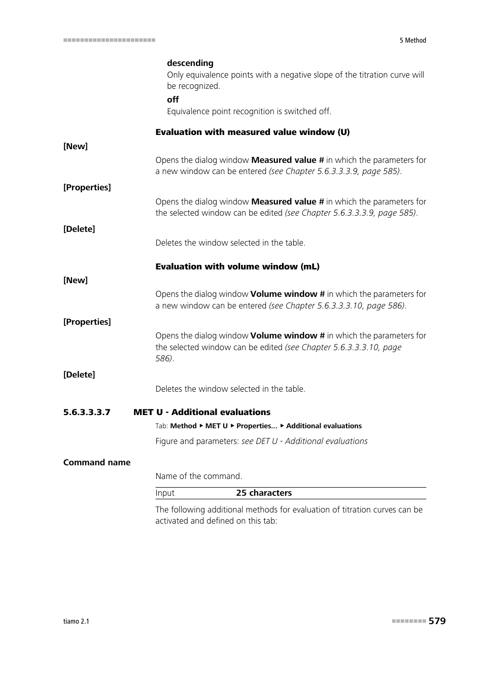 7 met u - additional evaluations | Metrohm tiamo 2.1 Manual User Manual | Page 593 / 1532