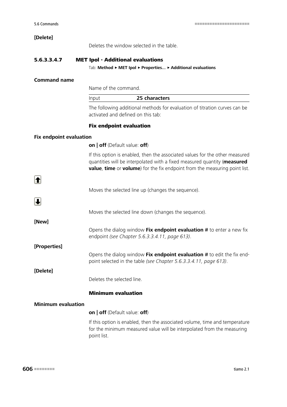 7 met ipol - additional evaluations, Additional evaluations | Metrohm tiamo 2.1 Manual User Manual | Page 620 / 1532