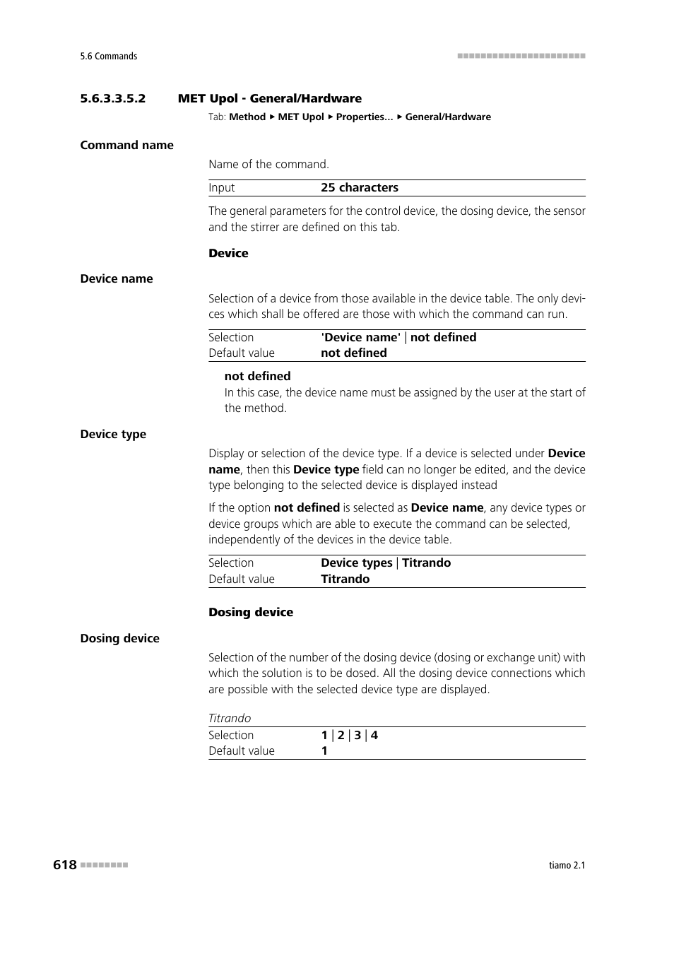 2 met upol - general/hardware, General/hardware | Metrohm tiamo 2.1 Manual User Manual | Page 632 / 1532