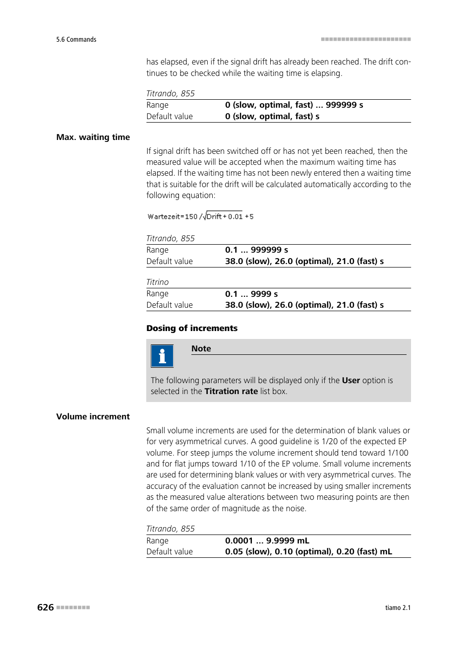 Metrohm tiamo 2.1 Manual User Manual | Page 640 / 1532