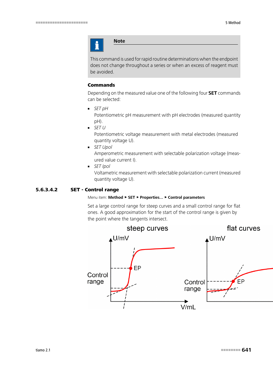 2 set - control range | Metrohm tiamo 2.1 Manual User Manual | Page 655 / 1532