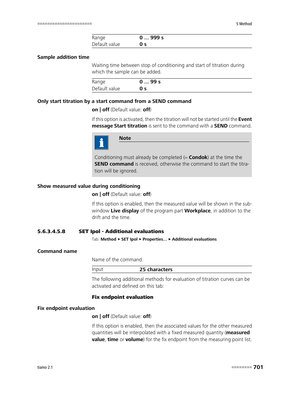 8 set ipol - additional evaluations, Additional evaluations | Metrohm tiamo 2.1 Manual User Manual | Page 715 / 1532