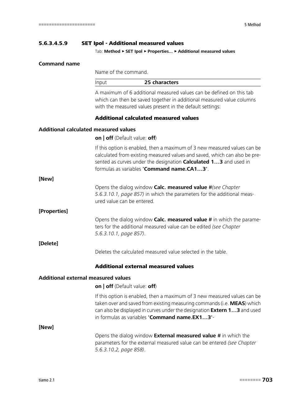 9 set ipol - additional measured values, Additional measured values | Metrohm tiamo 2.1 Manual User Manual | Page 717 / 1532