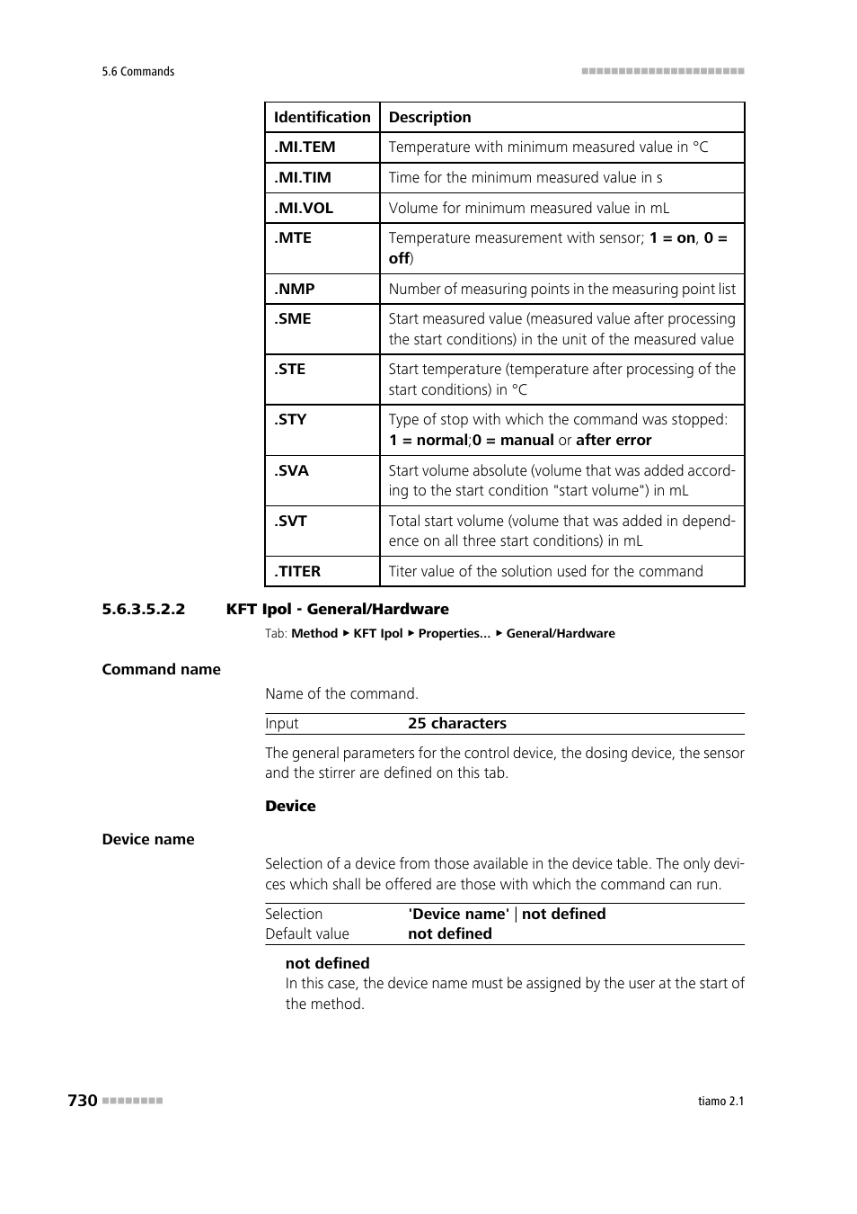 2 kft ipol - general/hardware, General/hardware | Metrohm tiamo 2.1 Manual User Manual | Page 744 / 1532