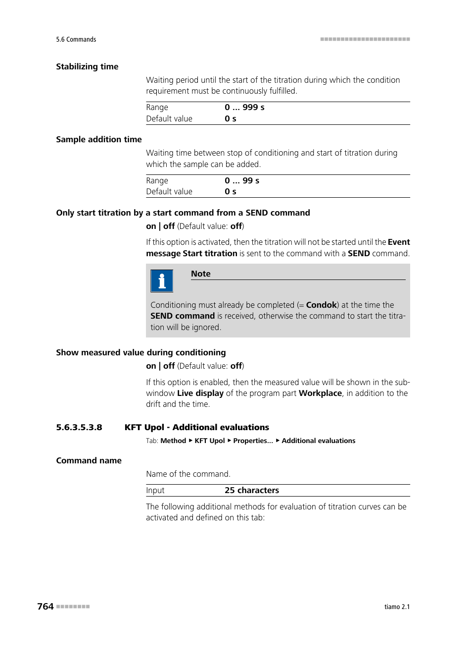 8 kft upol - additional evaluations, Additional evaluations | Metrohm tiamo 2.1 Manual User Manual | Page 778 / 1532