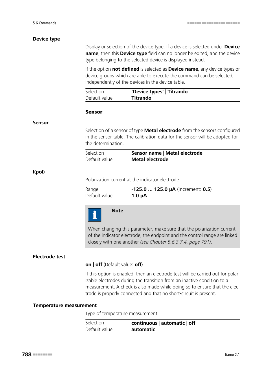 Metrohm tiamo 2.1 Manual User Manual | Page 802 / 1532