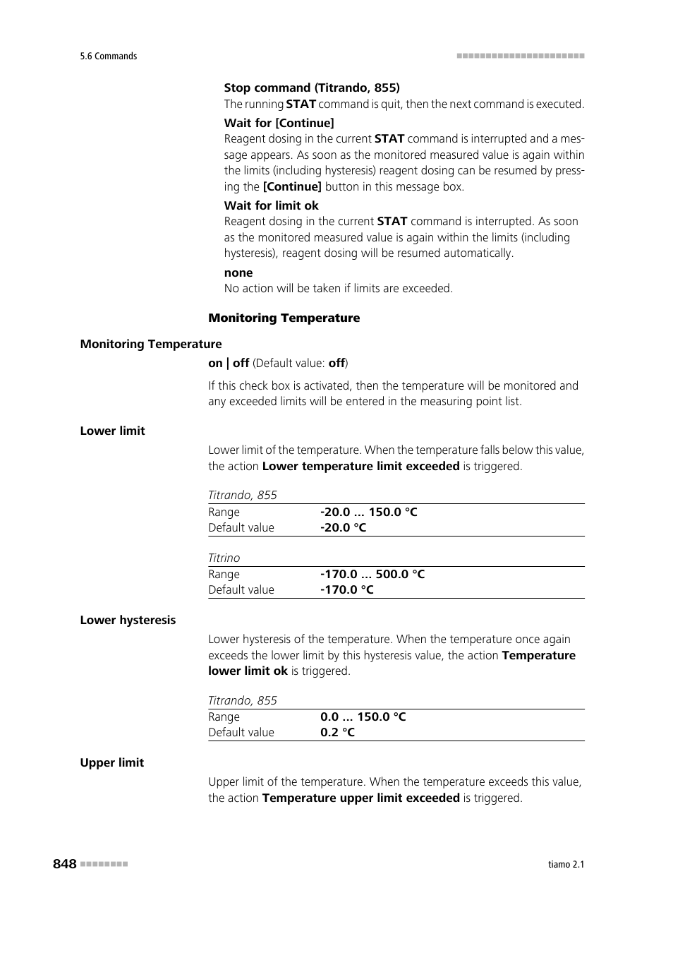 Metrohm tiamo 2.1 Manual User Manual | Page 862 / 1532