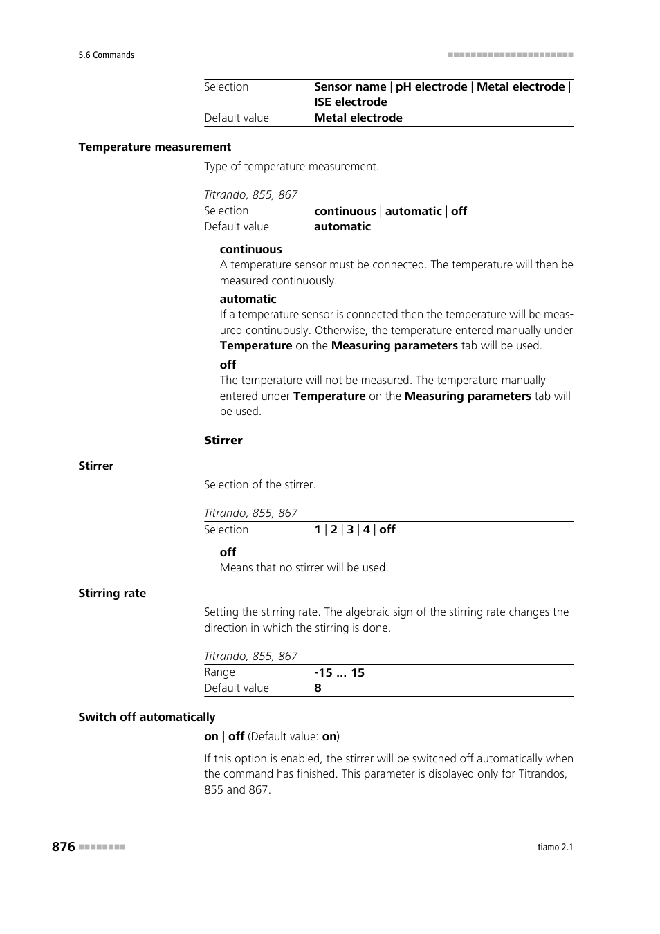 Metrohm tiamo 2.1 Manual User Manual | Page 890 / 1532