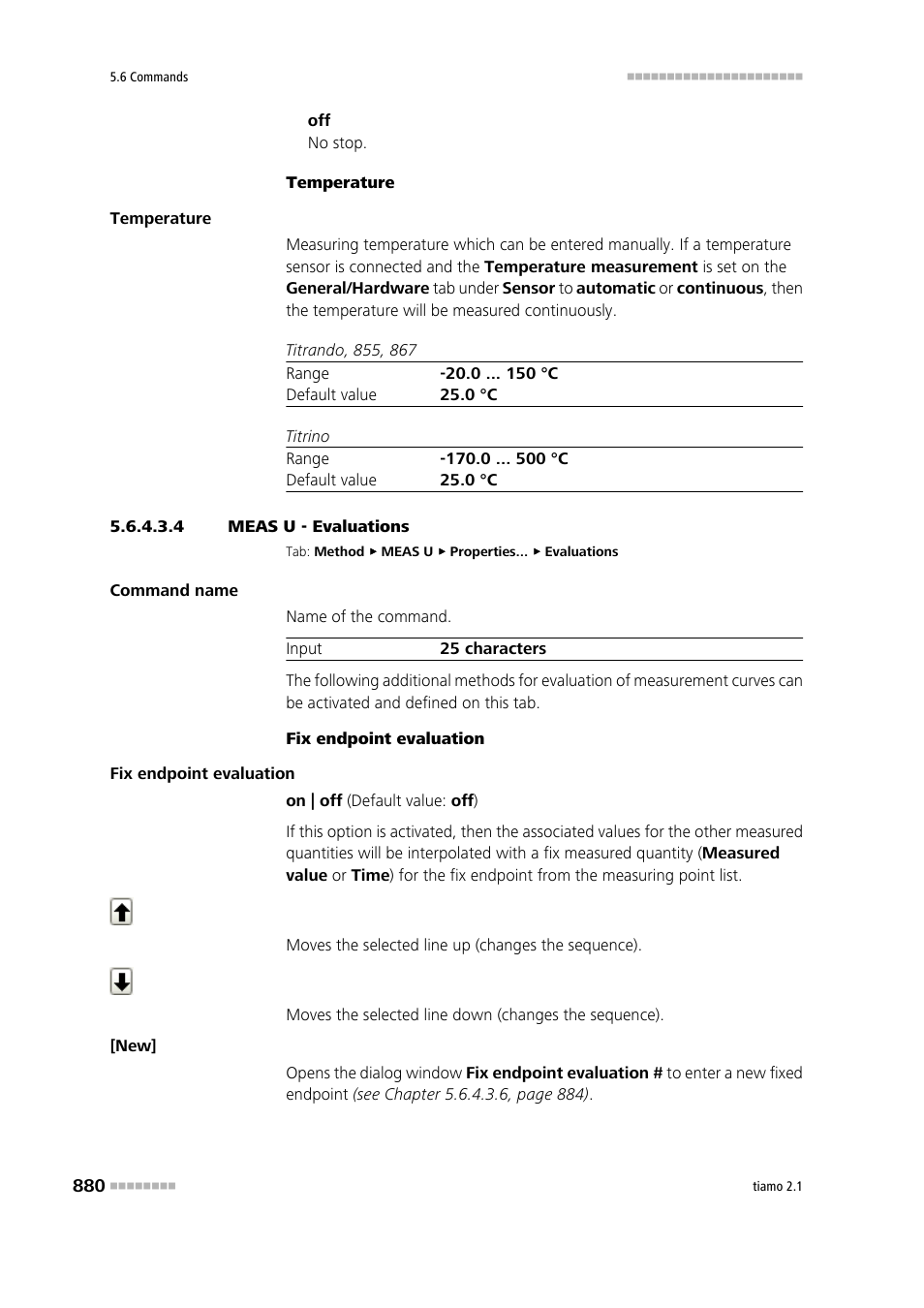 4 meas u - evaluations, Evaluations | Metrohm tiamo 2.1 Manual User Manual | Page 894 / 1532