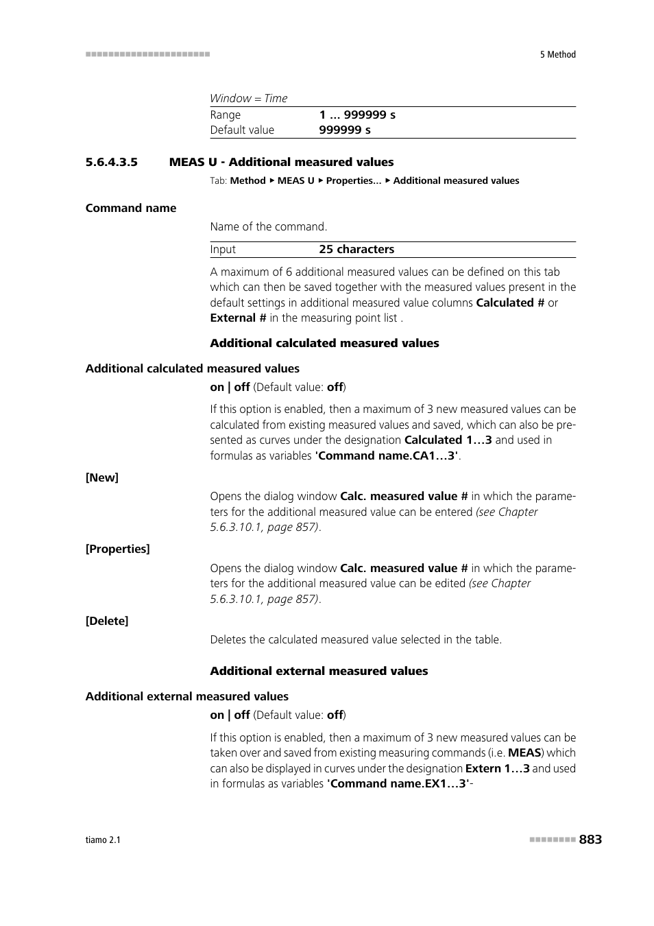 5 meas u - additional measured values, Additional measured values | Metrohm tiamo 2.1 Manual User Manual | Page 897 / 1532