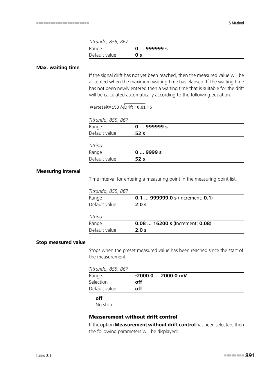 Metrohm tiamo 2.1 Manual User Manual | Page 905 / 1532