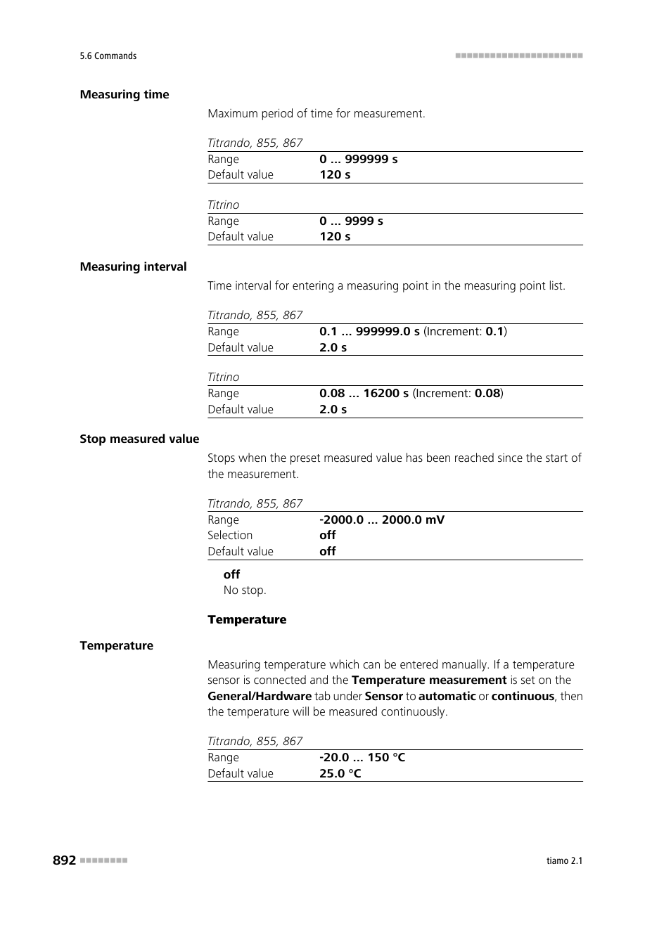 Metrohm tiamo 2.1 Manual User Manual | Page 906 / 1532