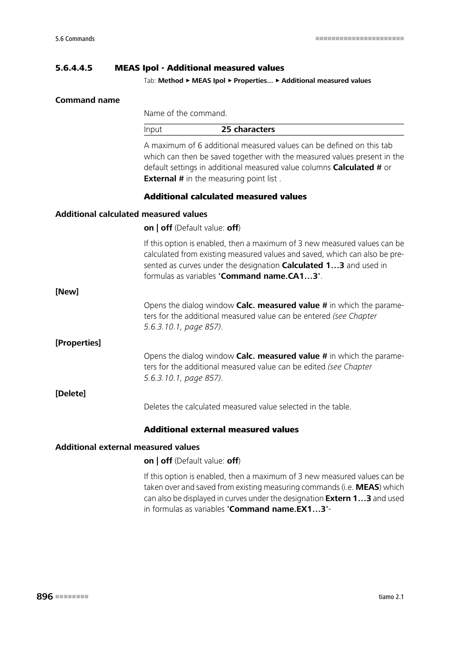 5 meas ipol - additional measured values, Additional measured values | Metrohm tiamo 2.1 Manual User Manual | Page 910 / 1532