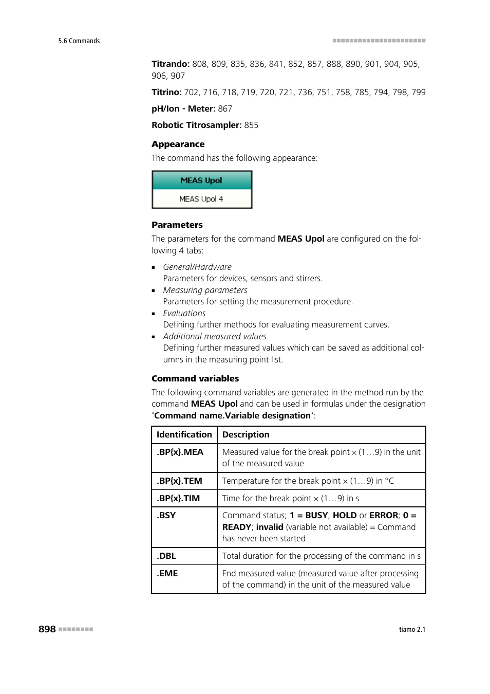 Metrohm tiamo 2.1 Manual User Manual | Page 912 / 1532