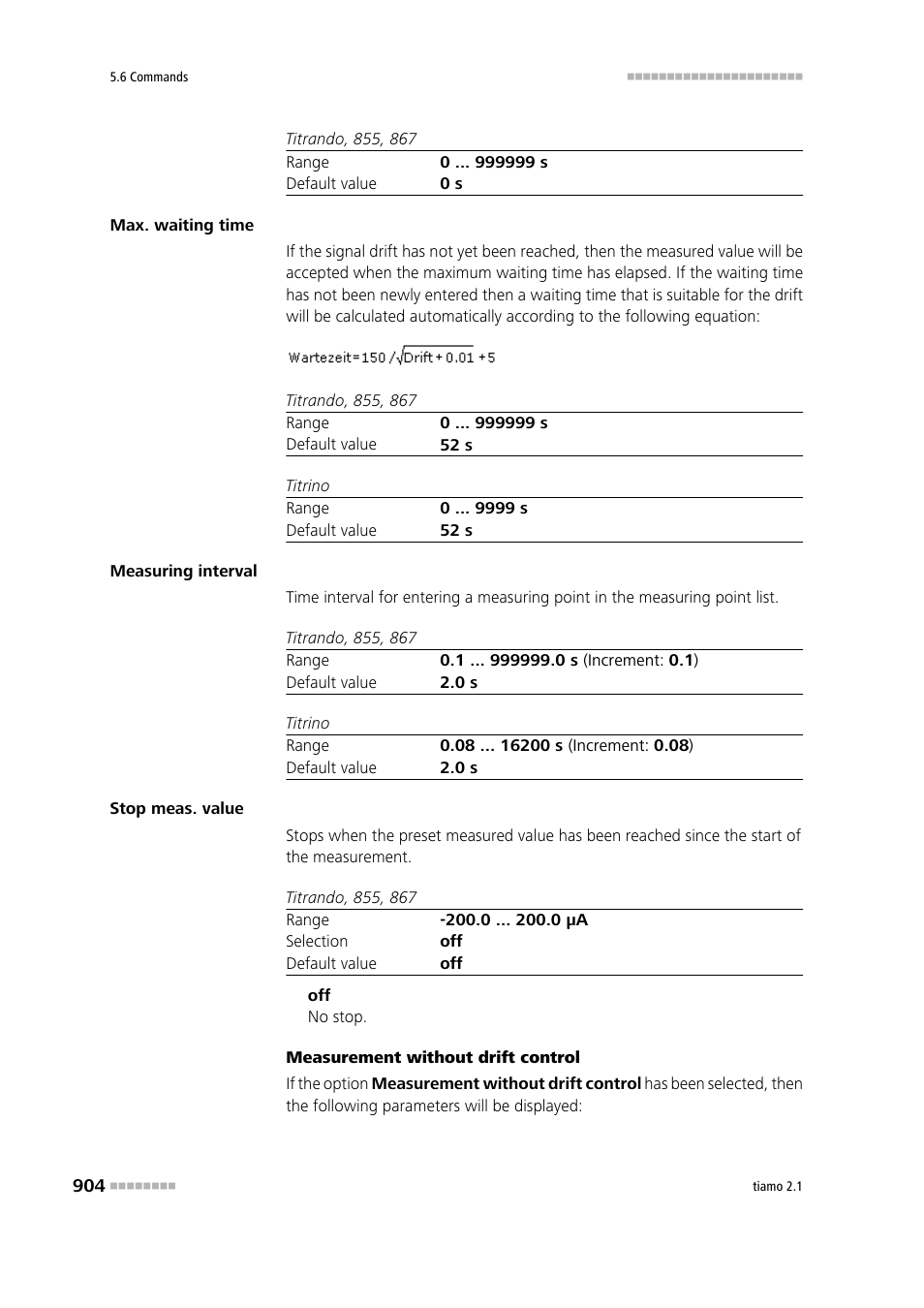 Metrohm tiamo 2.1 Manual User Manual | Page 918 / 1532