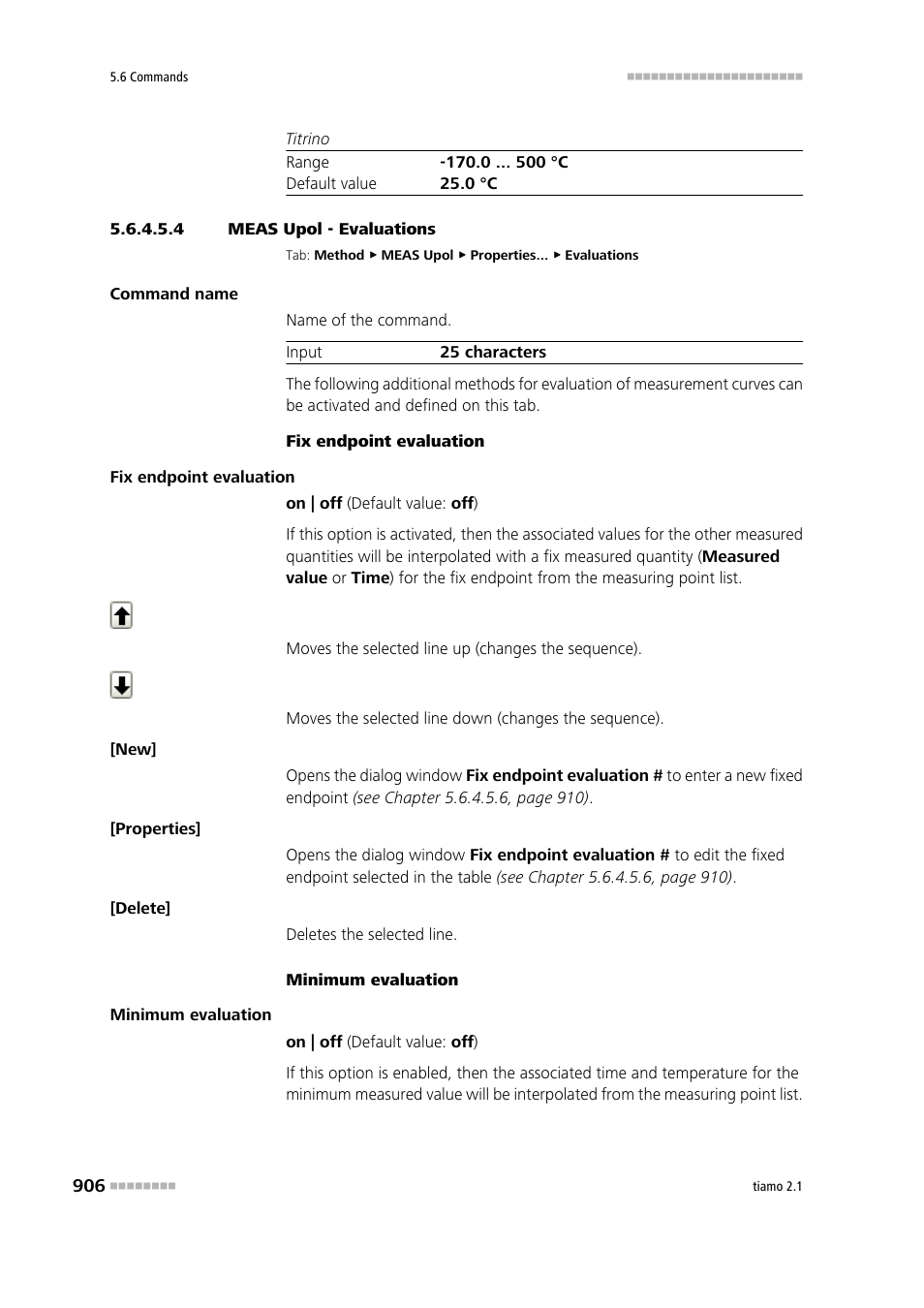 4 meas upol - evaluations, Evaluations | Metrohm tiamo 2.1 Manual User Manual | Page 920 / 1532