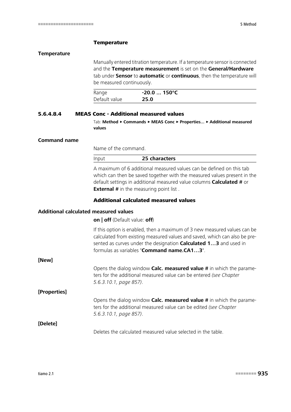 4 meas conc - additional measured values | Metrohm tiamo 2.1 Manual User Manual | Page 949 / 1532