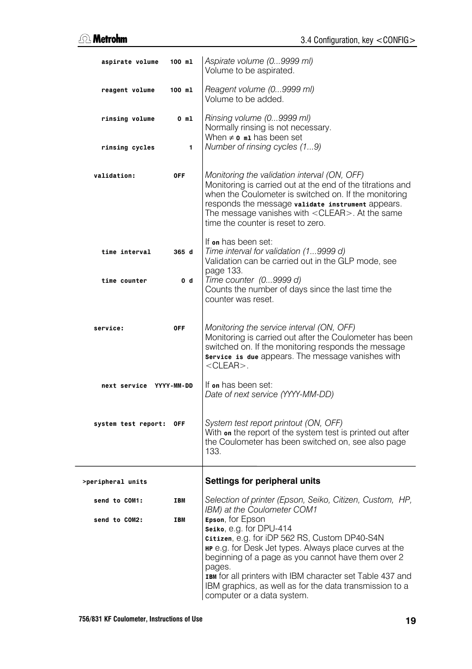Metrohm 756 KF Coulometer User Manual | Page 27 / 163