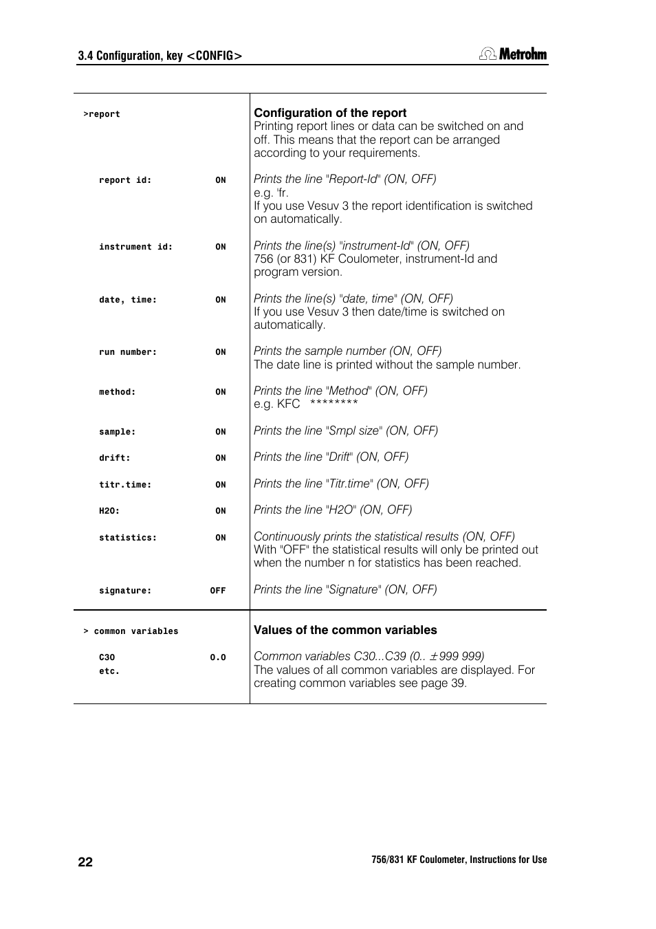 Metrohm 756 KF Coulometer User Manual | Page 30 / 163