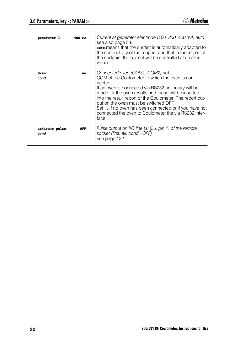 Metrohm 756 KF Coulometer User Manual | Page 38 / 163