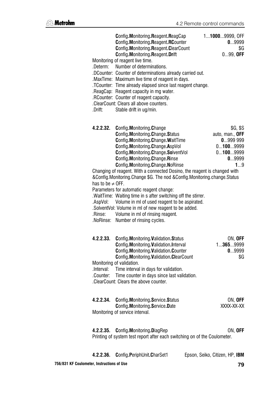 Metrohm 756 KF Coulometer User Manual | Page 87 / 163