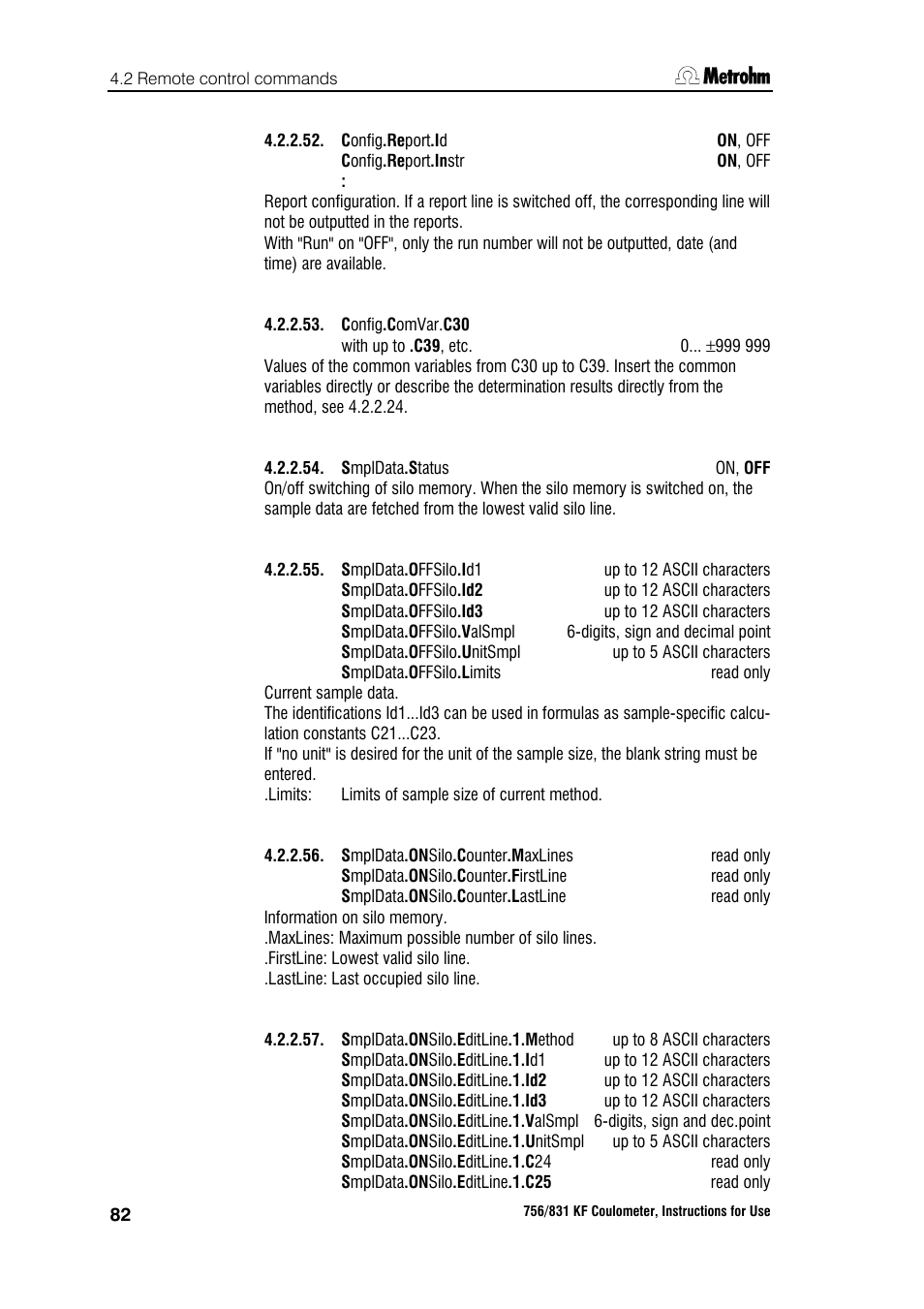 Metrohm 756 KF Coulometer User Manual | Page 90 / 163
