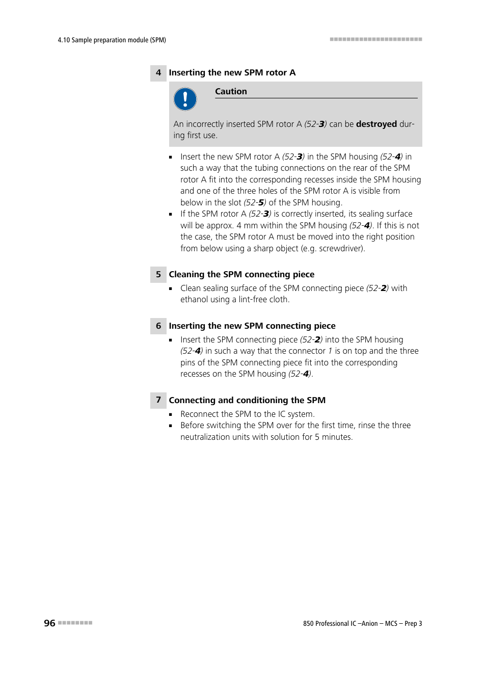 Metrohm 850 Professional IC Anion MCS Prep 3 User Manual | Page 106 / 154