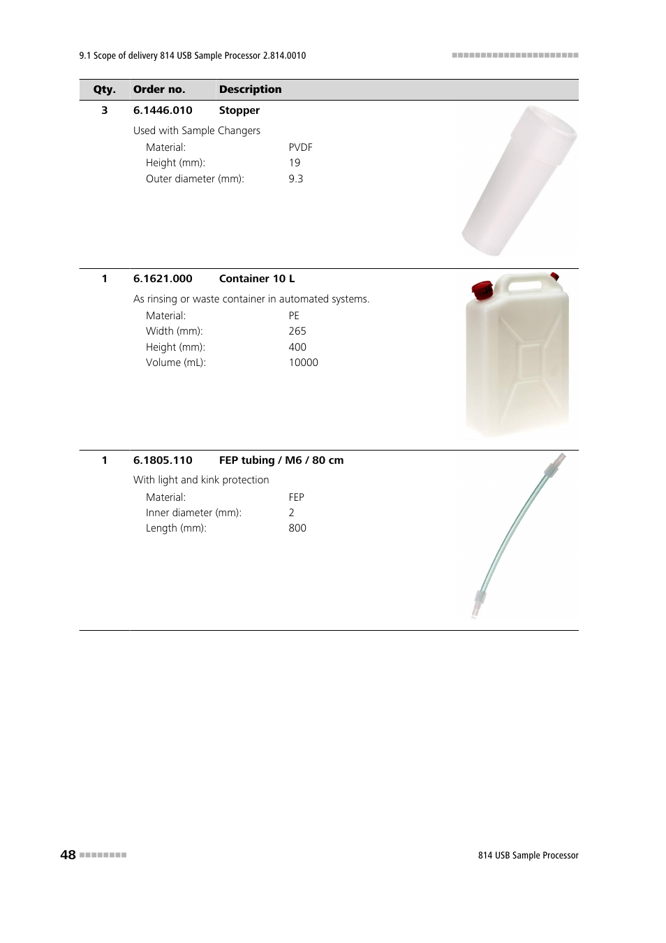 Metrohm 814 USB Sample Processor User Manual | Page 56 / 90