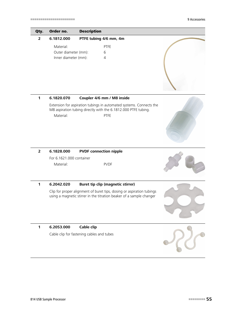 Metrohm 814 USB Sample Processor User Manual | Page 63 / 90