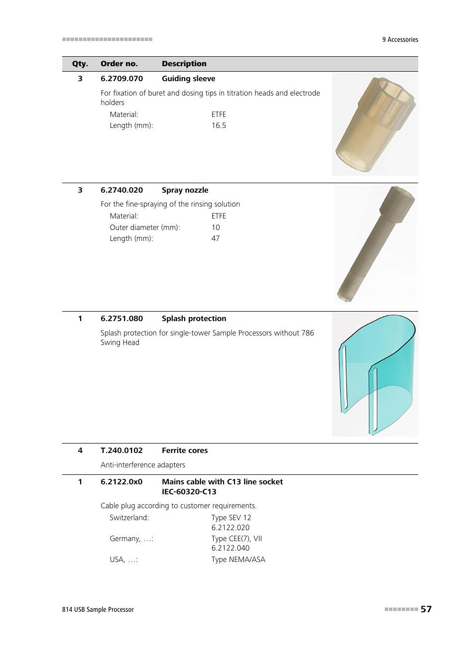 Metrohm 814 USB Sample Processor User Manual | Page 65 / 90