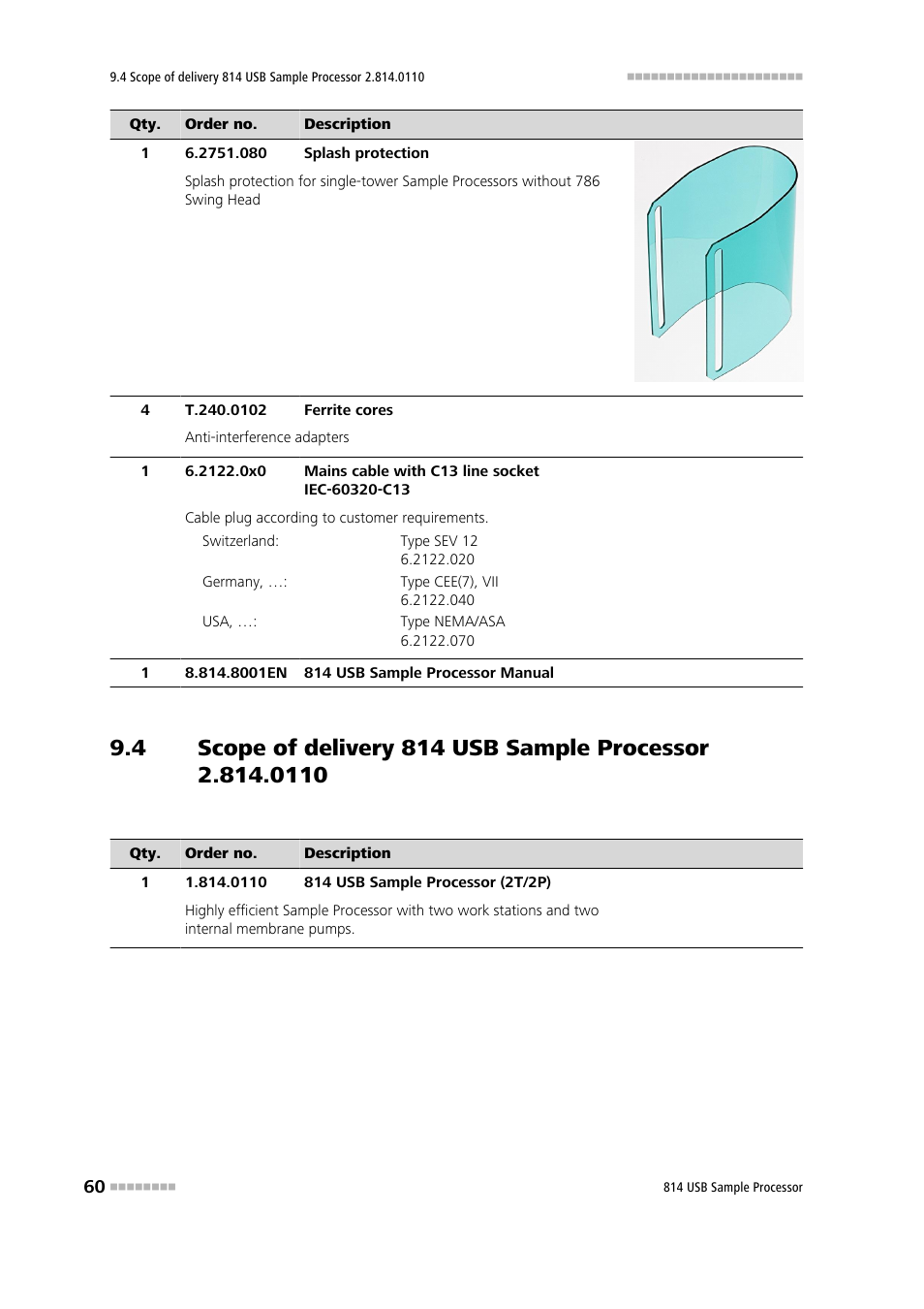 Metrohm 814 USB Sample Processor User Manual | Page 68 / 90