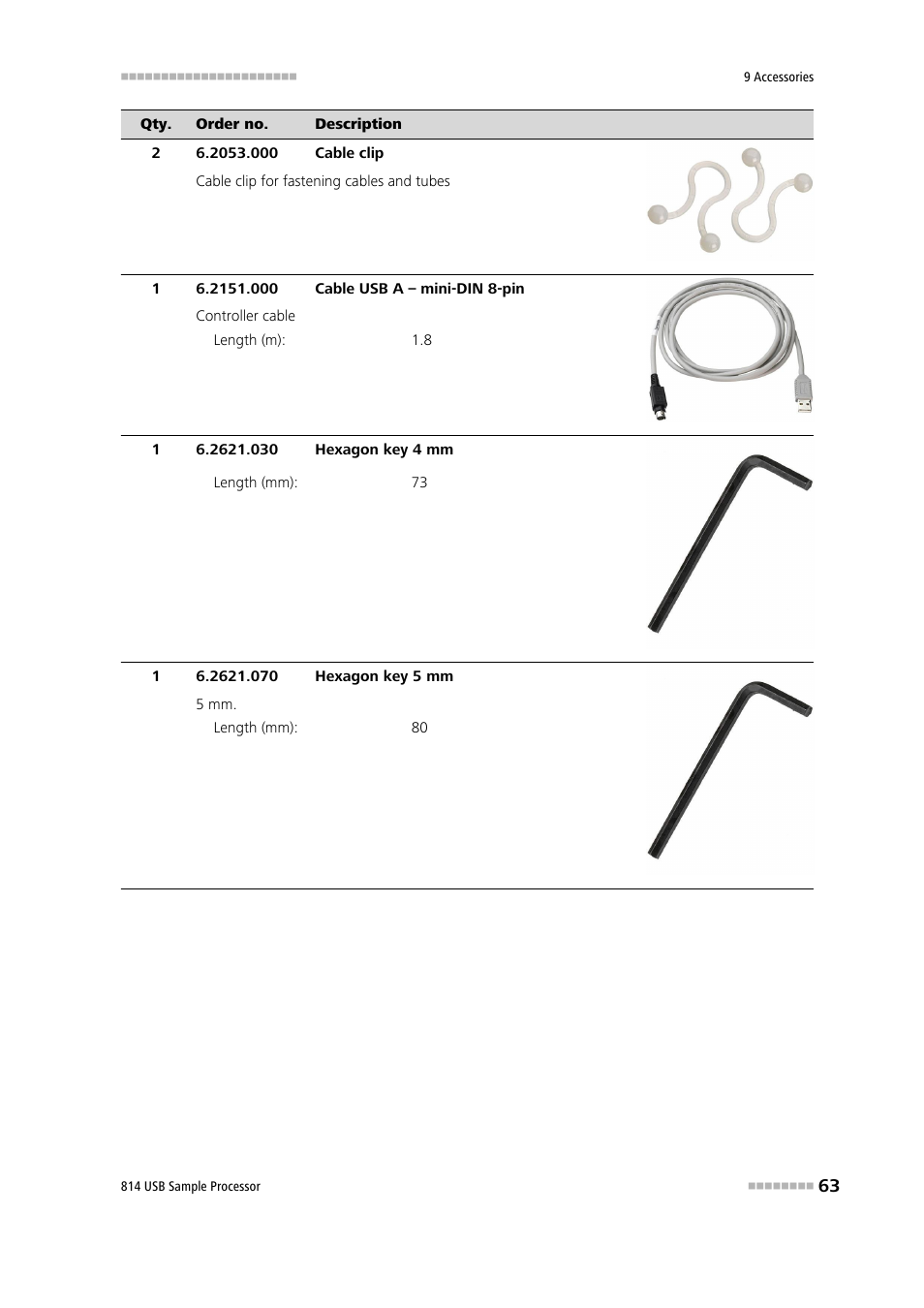 Metrohm 814 USB Sample Processor User Manual | Page 71 / 90